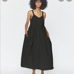 Esby Belle Dress in Washed Black. Small